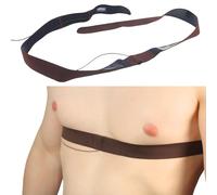 URSA Chest Straps: Low-Profile, Soft, Stretchy & Breathable Transmitter Straps for Location Sound, Theatre, Wedding Shoots & More (Brown)