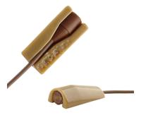 URSA MiniMount. Slim, Low-Profile and Made from Hardened Plastic. Hand-Finished for Smoothness. Includes 5x Hypoallergenic MiniMount Stickies (Brown, DPA 4060)