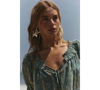 Ursa Oversized Stud Earrings at Free People in Silver - female