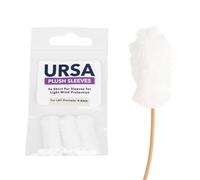 URSA Plush Sleeves: Designed to use under costumes to help disguise mics, reduce clothing noise and protect the mic from light wind. (White - Pack of 3)
