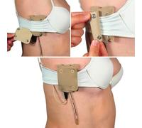 URSA Popper Pouch - Discreet & Versatile Transmitter Pouch - Secure Popper Design for Horizontal & Vertical Rigging - Multiple Sizes & Colours (Beige, Small)