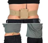 URSA Popper Pouch - Discreet & Versatile Transmitter Pouch - Secure Popper Design for Horizontal & Vertical Rigging - Multiple Sizes & Colours (Beige, Large)