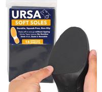 URSA Soft Soles - 14 Sheets + 2 Sticky Tape Sheets | Noise Reducing Shoe Pads for Film, Theatre & Everyday Use | Anti-Slip Adhesive Rubber Foam | Cut-to-Size Grip Sole Protectors