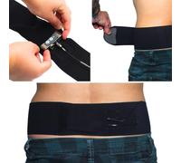 URSA Waist Strap With Sideways Pouch (Black, Small (24" - 32")