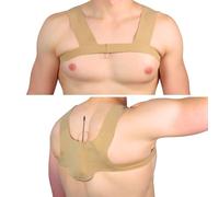 URSA X Strap: One-Piece Harness for Microphone Transmitters and Lav Mics. Multiple LAV Pouches. Compatible with URSA MiniMounts. For Sports/Active Shoots (Beige, Medium)