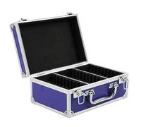 Ursae Minoris Elite Blue Aluminum Box with Handle for 30 Certified or Certified-Style Coin Holders NGC, PCGS, ANACS, Elite, Lighthouse, BCW