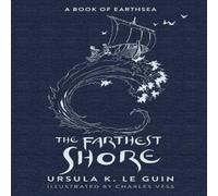 Ursula K. Le Guin The Farthest Shore Hardback Book in White Ursula K. Le Guin White