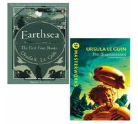 Ursula Le Guin Collection 2 Books Set Earthsea, The Dispossessed Wizard of Earth