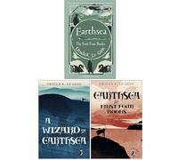 Ursula Le Guin Collection 3 Books Set (Earthsea The First Four Books, A Wizard of Earthsea & Earthsea)