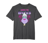 Ursula Mum is The BOSS T-Shirt, Men's Big and Tall, Dark Heather Grey, 3X Tall