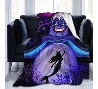 Ursula The Witch of The Seas Blanket Soft Cozy Fleece Throw Blanket Plush Lightweight Warm Fuzzy Flannel Blankets and Throws for Boys Girls Adults Couch Sofa Bed 60"X50"