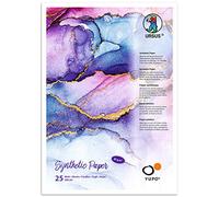Ursus 16264600 Yupo Paper, 85 g, DIN A4, 25 Sheets, Synthetic, Smooth Surface, Tear and Waterproof, UV Lightfast, Extremely Durable, 100% Recyclable, Versatile