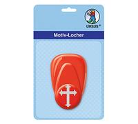 Ursus 19470054 Hole Punch Cross 1 Small 16 mm Red