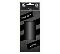 Ursus 42830000 Blackboard Foil Tape, Matt Black, Approx. 75 mm x 5 m, Self-Adhesive, Washable, Writeable with Chalk, Soapstone and Coloured Pencils, Ideal for Writing on Glasses and Gifts