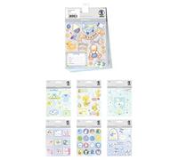 Ursus 56330008 3D Sticker Set Baby Boy Set with 7 Different Coloured Sticker Sheets Self-Adhesive Easy to Peel Off Suitable for Card Making