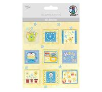 Ursus 56420002 3D Sticker Everyday Consisting of Multiple Levels High-Quality Materials Self-Adhesive for Embellishing Greeting Cards, Scrapbooking and Other Crafts One Size