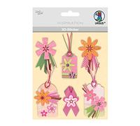 Ursus 564200115 3D Sticker Everyday Consisting of Multiple Levels High-Quality Materials Self-Adhesive for Embellishing Greeting Cards, Scrapbooking and Other Crafts One Size