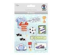 Ursus 56420099 3D Sticker Everyday Consisting of Multiple Levels High-Quality Materials Self-Adhesive for Embellishing Greeting Cards, Scrapbooking and Other Crafts One Size