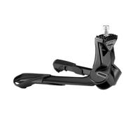 Ursus Jumbo Adjustable Leg Width Double Kickstand, Black, 300mm