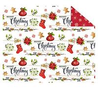 Ursus Merry Christmas 11344601 Photo Card 10 Sheets DIN A4 300 g/m² Fresh Cellulose Printed on Both Sides/Front and Back in Various Designs/One Size