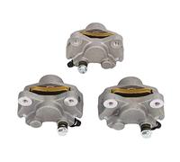 URSXODAWQ 3PCS Brake Calipers 0402 010 Front Left Right Rear, ATV Brake Caliper Assembly Replacement for Arctic Cat 250 300 375 400 454 500, Aluminum Alloy High Precision Design