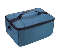 URSXODAWQ able rt Ption Handle C Len, Lens STO with Detachable Dividers, Shockproof P for DSLR C (Blue)