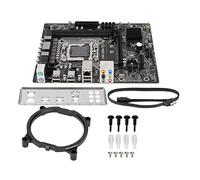 URSXODAWQ Mining Mainboard 2 Channel DDR3, Desktop Computer Motherboard with Gigabit LAN, 4 SATA2.0 1 M.2NVME PCIE1X 6 USB2.0, Support E5 LGA1356 Processor for Office PC and Mining Rig