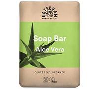 Urtekram Aloe Vera Solid Soap - 100 g - Gentle Natural Soap with Organic Aloe Vera - 99.9% Natural Ingredients - Palm Oil Free - Moisturising - Vegan - For All Skin Types
