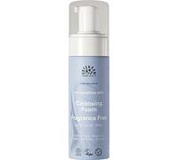Urtekram Fragrance Free Cleansing Foam for Sensitive Skin, 150 ml | COSMOS ORGANIC certified by Ecocert Greenlife; AllergyCertified facial cleanser with moisturising aloe vera