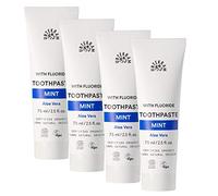 Urtekram Mint with Fluoride Toothpaste 75ml X 4 (Pack of 4)
