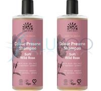 Urtekram Soft Wild Rose Shampoo Organic - 500ml (Pack of 2)