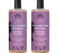 Urtekram Soothing Lavender Shampoo Normal Hair - 500ml (Pack of 2)