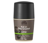 Urtekram Lime crystal Deodorant Roll On 50ml. Organic