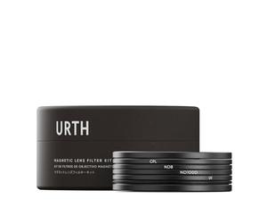 Urth 37mm 4-in-1 Magnetic Lens Filter Kit (Plus+) - UV, CPL, Neutral Density ND8, ND1000, Multi-Coated Optical Glass, Ultra-Slim Camera Lens Filters