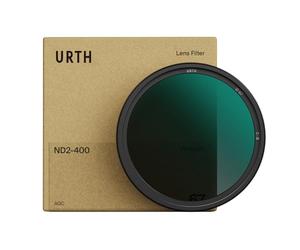 Urth 37mm ND2-400 Variable ND Lens Filter - 1-8.6 Stop Range, HD Optical Glass 20-Layer Nano-Coated Neutral Density Filter for Cameras