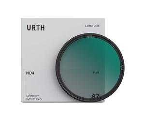 Urth 37mm ND4 (2 Stop) Lens Filter (Plus+) - 20-Layer Nano-Coated, Ultra-Slim Neutral Density Camera Lens Exposure Filter