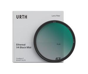 Urth 39mm Ethereal Black Mist ¼ Diffusion Lens Filter (Plus) | Halation & Highlight Bloom, Cinematic Film Look, Softens Skin Tones, For Portraits & Weddings, 20-Layer Nano-Coated Glass
