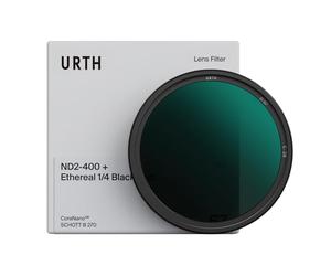 Urth 39mm Variable ND2-400 + ¼ Black Mist Lens Filter (Plus) | Exposure Control ND Filter with Cinematic Film Look, Halation & Highlight Bloom, Soft Skin Tones, 20-Layer Nano-Coated Glass
