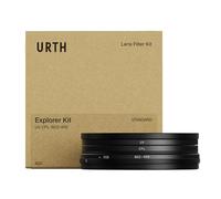Urth 55mm 3-in-1 Explorer Lens Filter Kit - UV, Circular Polarising (CPL), Variable Neutral Density ND2-400 Nano-Coated HD Optical Glass, Camera Filters