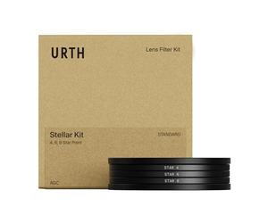 Urth 55mm 3-in-1 Star Lens Filter Kit - 4, 6, 8 Point Starburst Effects, Multi-Layer Nano-Coated Camera Filters for Enhanced Cinematic Photography