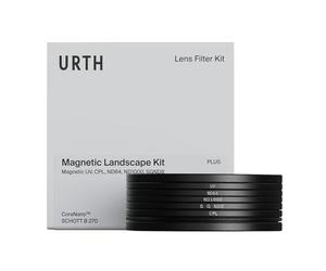 Urth 55mm Magnetic 5-in-1 Lens Filter Kit (Plus) - UV, Circular Polarising (CPL), Neutral Density ND64, ND1000, Soft Grad ND8, Multi-Coated Optical Glass, Ultra-Slim Camera Filters