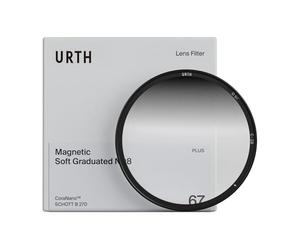 Urth 55mm Magnetic Soft Graduated ND8 Lens Filter (Plus) - 3-Stop, Ultra-Slim 20-Layer Nano-Coated Grad Neutral Density Exposure Balance Camera Filters