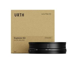 Urth 67mm 3-in-1 Explorer Lens Filter Kit | UV, Circular Polarising (CPL), Variable Neutral Density ND2-400 Nano-Coated HD Optical Glass, Camera Filters with 2 Caps