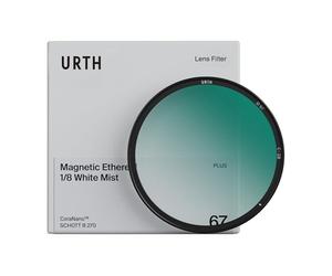 Urth 72mm Magnetic Ethereal White Mist ⅛ Diffusion Lens Filter (Plus) - Cinematic Effect, 20-Layer Nano-Coated Light Dispersing Particles