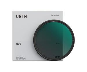 Urth 86mm ND8 (3 Stop) Lens Filter (Plus) - 20-Layer Nano-Coated, HD Optical Glass, Neutral Density Camera Lens Exposure Filter