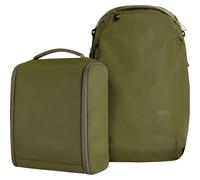 Urth Norite 24L Modular Backpack + 11.3L Camera Insert - Water Resistant, Anti-Theft, Recycled Bag for DSLR/SLR/Mirrorless, 13-16 Inch Laptop in Green