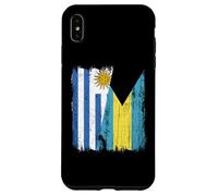 Uruguay Bahamas Half Flag Uruguayan Bahamian Jersey Case for iPhone XS Max