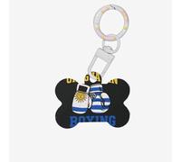 Uruguay Fight Printing Bone Shaped Dog Tag Pet Id Tags,Acrylic Dog Tags Cat Tags with Ring for Dog Cat,Pendant Crafts