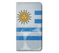 Uruguay Football Soccer Flag PU Leather Flip Case Cover For LG G7 ThinQ