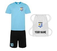 Uruguay Men's Mens Training Kit Package in Light Blue | Size: Large Uruguay Light Blue L